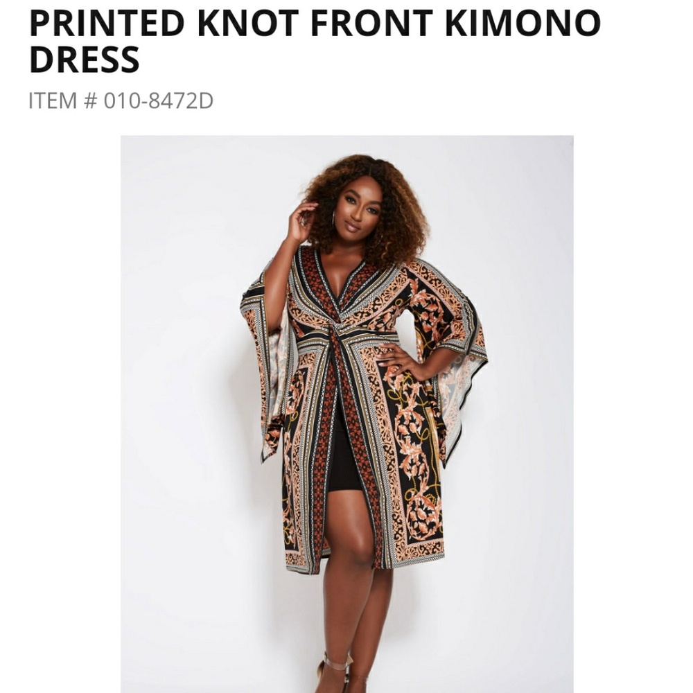 Multi-colored flowy dress